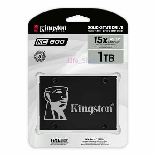 Kingston ssd kc600 2 5 - ssd, 2,5