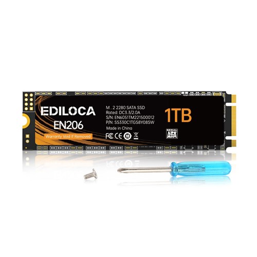 Ediloca en206 sata ssd - en206, m.2