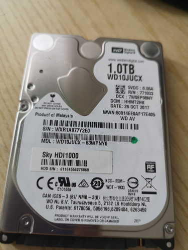 Hard disk sata terabyte - disk, 2,5
