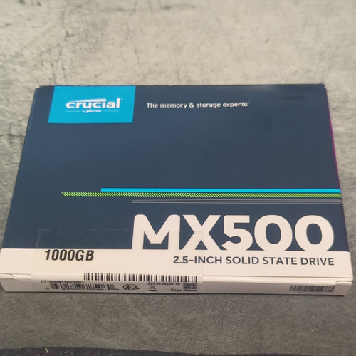 Ssd interno crucial mx500 - crucial, 1tb