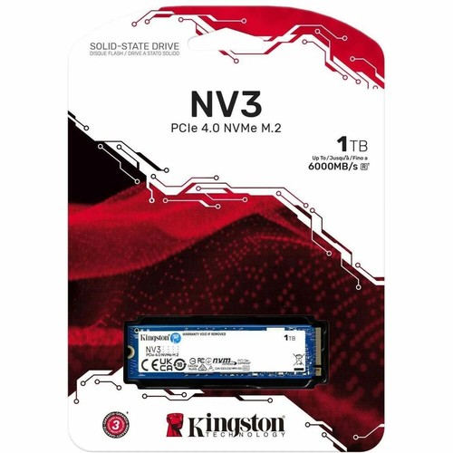 Ssd kingston nv3 nvme - nv3, pcie