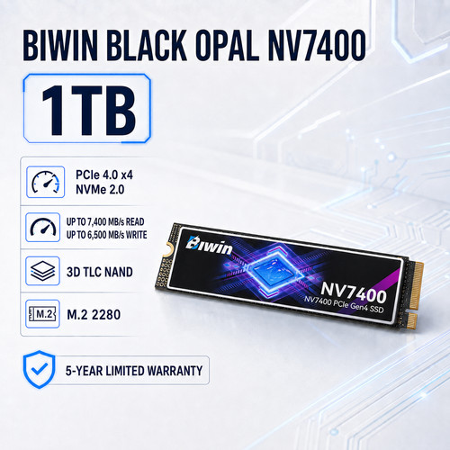 Biwin nv7400 1tb nvme ssd - m.2,