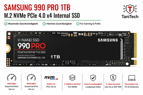 Samsung 990 pro 1tb ssd - 990,