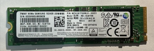 Samsung sm961 1tb 1024gb - 1tb,