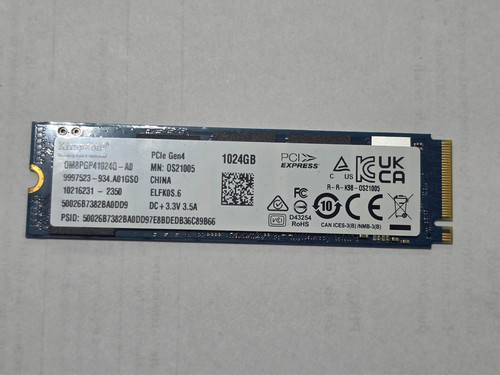 Kingston ssd nvme 1tb - ssd,