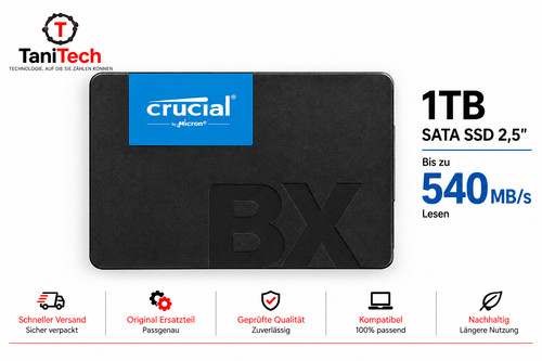 Crucial bx500 sata ssd - bx500,