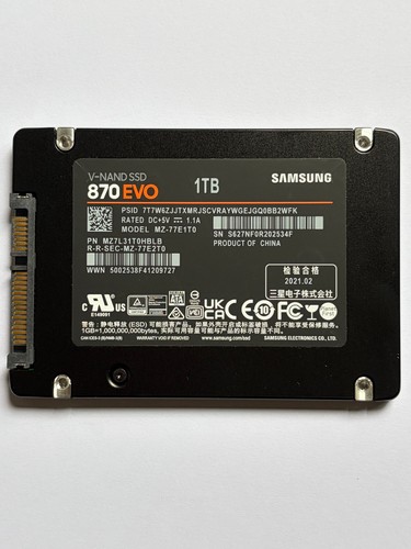 Samsung 870 evo 1tb - evo,