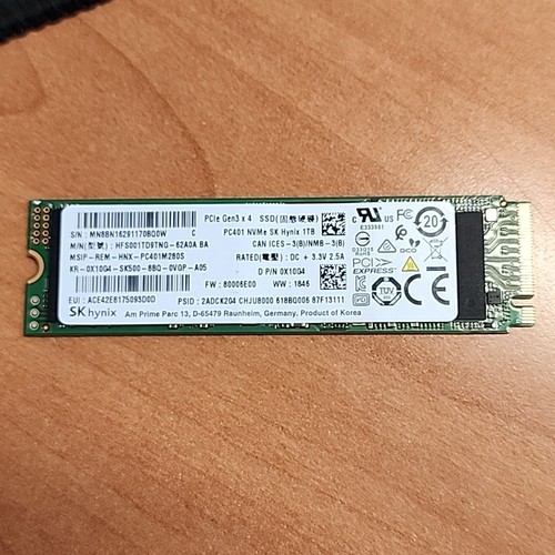 Hynix pc401 hfs001td9tng - hynix, 1