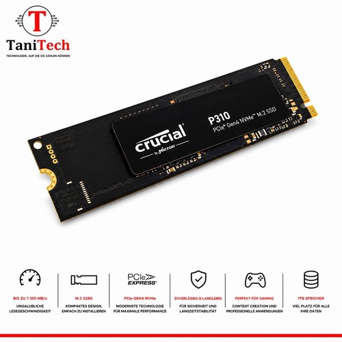 Crucial p310 ssd 1tb - ssd, m.2