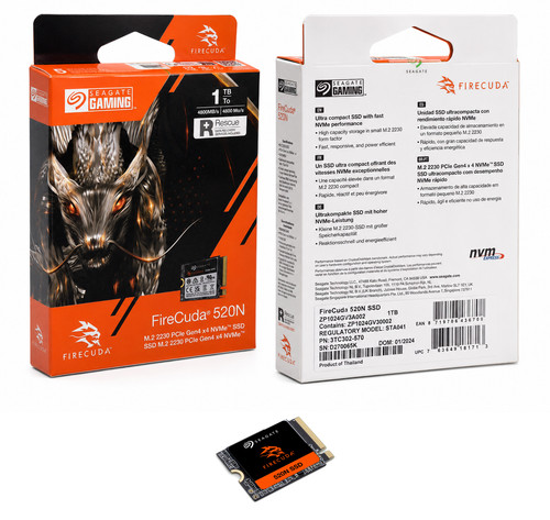 Seagate firecuda 520n 1tb nvme - 520n,