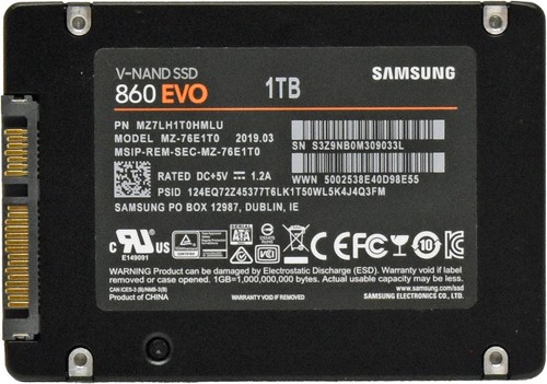 Samsung 860 evo - samsung, 6g