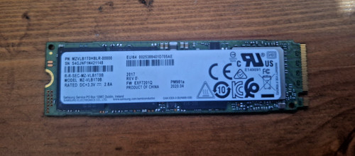 Samsung mzvlb1t0hblr 00000 - samsung, mzvlb1t0hblr-00000