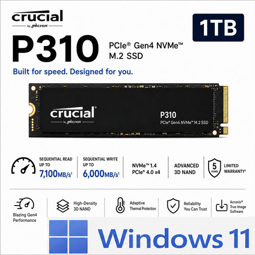 Crucial p310 ssd 2 - crucial, tb