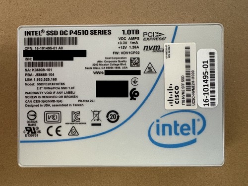 Ssdpe2kx010t8 intel p4510 - ssdpe2kx010t8,