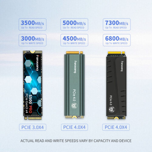 Fanxiang nvme ssd - 1tb, 2tb